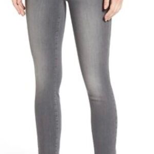 Women's Gray PaigeVerdugo Jeans with Raw Hem